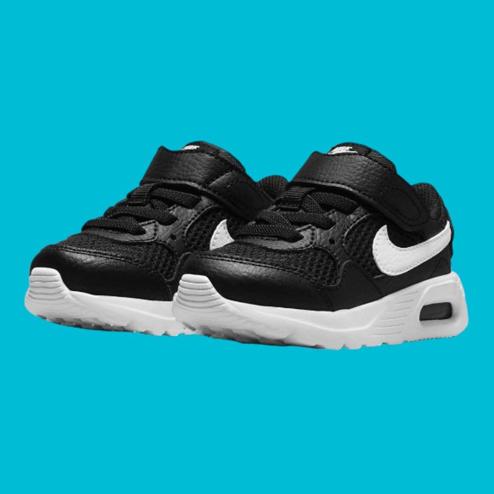 Nike Air Max SC (TDV) Shoes Sneakers CZ5361-002 Black White Toddler's Size 4C